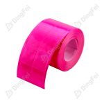 Reflective PVC Cloth Tapes - Sew One Fluorescent Pink Waterproof PVC Reflective Tape For Clothing